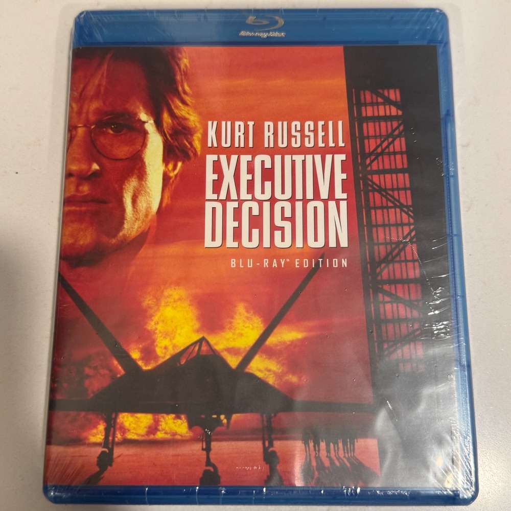 Executive Decision Blu-ray Kurt Russell Steven Seagal Halle Berry Action Movie
